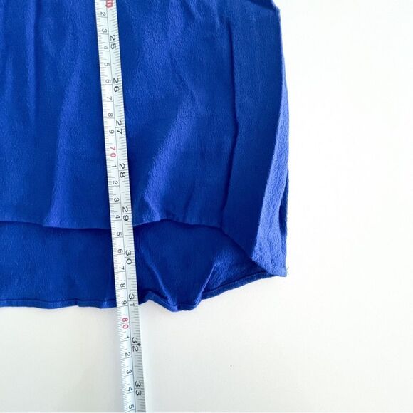 Wilfred Free Aritzia Mini Dress Sheath Sleeveless Lined Cobalt Blue Women's S - Picture 7 of 8